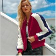 Women's fall / winter imitation lambs wool ladies plush jacket short jacket coat women