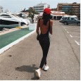 Women's sexy backless tights women's jumpsuit tide