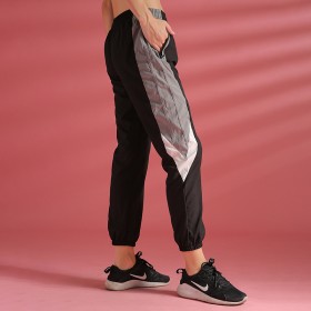 New sports casual pants women hit the color arrow tide pants loose personality quick-drying running beam feet nine points pants women
