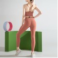 New Yoga Bra Female Cross Sling Beautiful Back Sports Vest Running Fitness Quick Dry Gathering Bra
