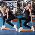 Ladies Sports Vest PRO Tight Training Yoga Running Fitness Quick Dry Clothes 02