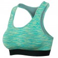 Ladies PRO sports bra medium strength fitness yoga tennis running camouflage bra elastic inner clothes 5008