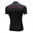 Men's stand collar fitness short-sleeved PRO training running elastic T-shirt sports quick-drying tight-fitting short sleeve 913