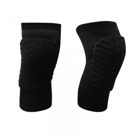 New PRO sports protective gear to increase the honeycomb anti-collision knee pads calf basketball leggings polyester 1077