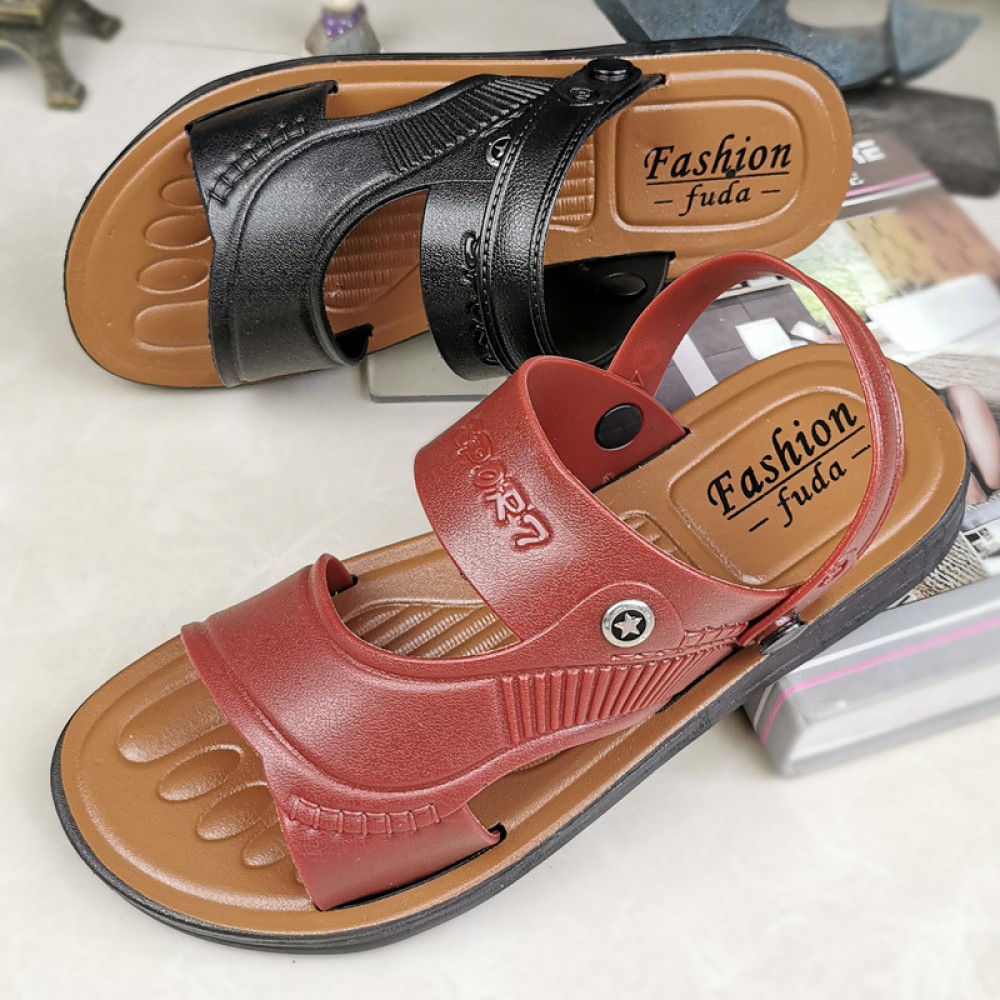 Summer new men's sandals casual beach sandals men's summer men's sandals and slippers