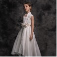 Children's clothing girl sleeveless princess dress in the big boy piano performance flower girl wedding dress skirt