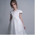 Children's dress lace princess dress dress in the big girl dress piano competition dress