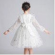 Children's dress summer dress new dress children's dress fluffy mesh yarn skirt Liuyi performance dress