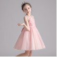 Children's clothing dresses hosting skirts summer new sleeveless girls gauze dresses