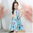 Children's dress summer new girl baby vest skirt big boy princess skirt