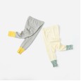 Spring new children's pants children's leggings children's clothing hit color foot elastic girls' leggings