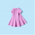 Summer new beaded mesh sports children's skirt children's clothing letter printed girls POLO dress