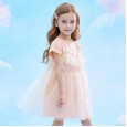 Summer new puffy net yarn princess dress children's clothes fungus girl dress