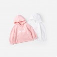 Spring new children's clothing sports and leisure printing long-sleeved T-shirt tops spring and autumn children's hooded sweater