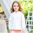 Spring new children's clothing sports and leisure printing long-sleeved T-shirt tops spring and autumn children's hooded sweater