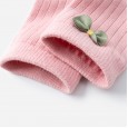 Spring and autumn new 1-7 year old children's socks sweet bowknot girls socks 5 pairs