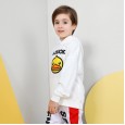 Little yellow duck children's clothing spring and autumn children's long-sleeved sweater hooded sweater cartoon boys and girls sweater