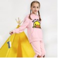 Little yellow duck spring and autumn fun cute duckbill hooded fashion girls sweater hooded hooded sweater