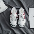 Thick bottom high heel Baotou half slippers summer mesh yarn muffin bottom lazy shoes lace casual sandals female wear
