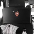 Car supplies cute multi-function tray rear seat hanging folding table storage snacks drinks water cup storage rack