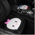 Creative car cushion cute cartoon no back car cushion four seasons universal car breathable anti-skid seat cushion
