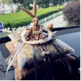 Car dry flower bamboo charcoal bag creative double-layer car with formaldehyde odor interior supplies car home dual-use