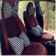 Car bow head pillow neck pillow female cute pillow car pillow waist pillow car accessories
