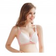 Nursing bra, pregnant women, underwear, bra, feeding during pregnancy, anti-sagging, gathering, postpartum, pure cotton, no steel ring