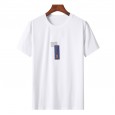 Summer casual fashion men's round neck T-shirt new short-sleeved top comfortable fashion embroidered