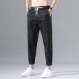 New Harlan nine points casual pants youth fashion youth popular leisure trend wild