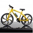 New creative alloy model simulation bicycle decoration mini bicycle toy downhill mountain bike model