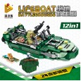 633045 building blocks children's puzzle assembled science and education toys Jedi survival lifeboat plastic gift