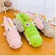 Cartoon cute down cotton soft crocodile plush doll cartoon creative pillow girls children children plush toys