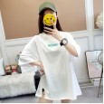 Summer new women's super fire cec printed short-sleeved T-shirt loose plus size ladies tops