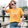 Summer new MM large size women's loose short-sleeved t-shirt female student tide shirt women